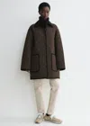 Totême Toteme Coats In Espresso