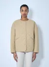 Totême Toteme Quilted Jacket In Beige
