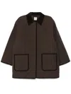 Totême Toteme Coats In Brown