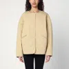 Totême Quilted Jacket In Desert Colour In Beige