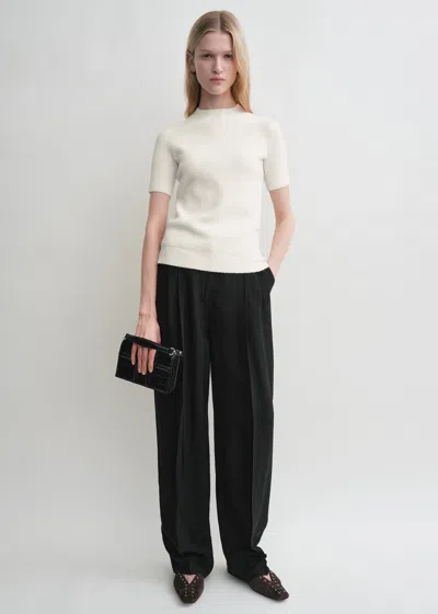Totême Raglan-sleeve Terry Knit White