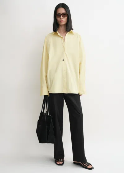 Totême Raw Raglan Shirt Straw