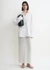Totême Raw Raglan Shirt White
