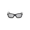Totême Rectangular Frame Sunglasses In Black