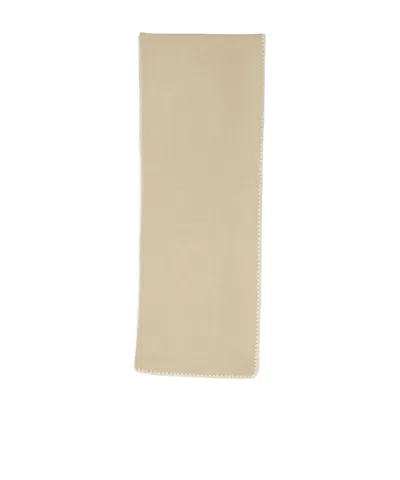Totême Rectangular Scarf In Nude