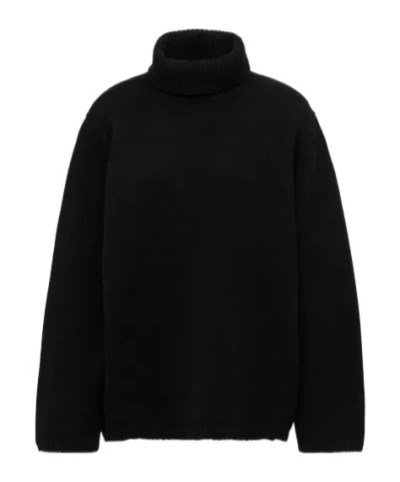 TOTÊME RIB HIGH NECK SWEATER
