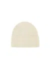 Totême Toteme Ribbed Beanie In Nude