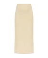 Totême Rib Skirt In Nude
