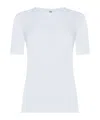 Totême Toteme Classic Rib Tee In White