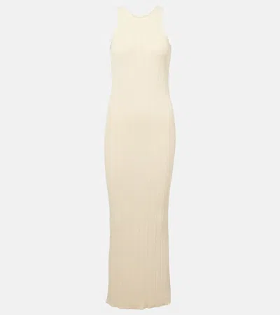 Totême Ribbed-knit Maxi Dress
