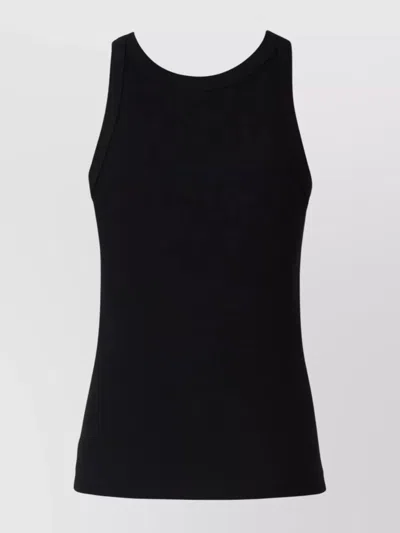 Totême Ribbed Round Neck Sleeveless Tank