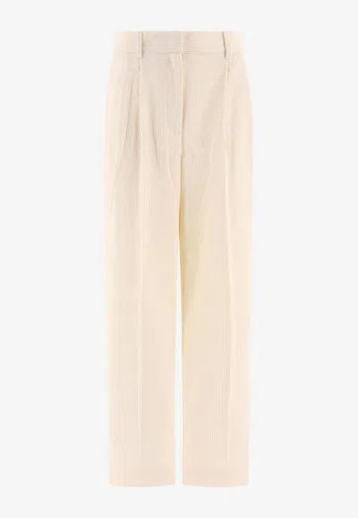 Totême Ribbed Tailored Pants