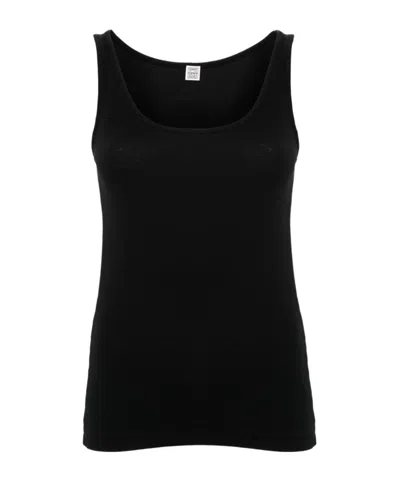 TOTÊME TOTÊME SCOOP-NECK FINE-RIBBED TANK TOP