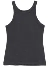 Totême Knitted Tank Top In Grey