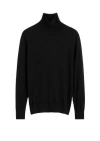 Totême Fine-knit Sweater In Black