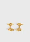Totême Rope Knot Cufflinks Gold In Gold
