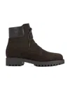 Totême Round-headed Short Boots In Black