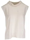 Totême Round Neck Blouse In 中性色