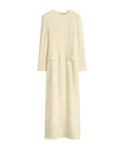 Totême Round-neck Dress In Nude