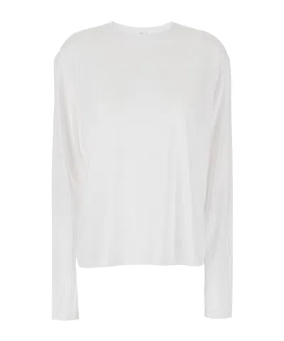 Totême Round Neck Long Sleeve T-shirt