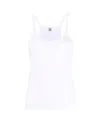 Totême Ribbed Tank Top In White