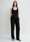 Totême Sablé Tank Black In Black