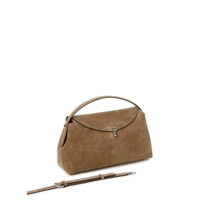 Totême Sac T-lock En Cuir Suédé