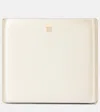 Totême Toteme Satin Box Clutch In White