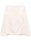 Totême Off-white Viscose Shirt In Neutrals