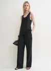 Totême Scoop Tank Top Black
