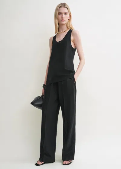 Totême Scoop Tank Top Black