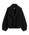 Totême Shawl-lapels Cardigan In Black