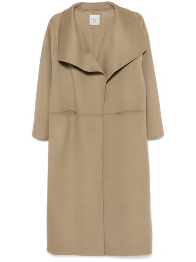 TOTÊME SHAWL-LAPELS COAT