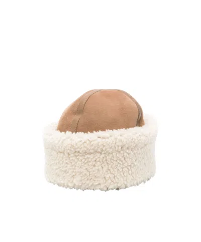 TOTÊME SHEARLING BEANIE HAT