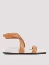 Totême Toteme Sandals In Burnt