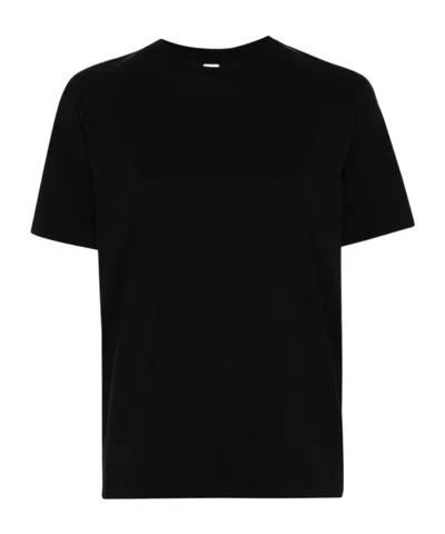 Totême Short-sleeved T-shirt In Black