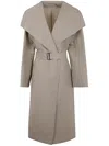 Totême Coat Toteme Woman Color Beige In Beige