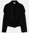 Totême Toteme Signature Double Face Wool Jacket In Black