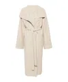 Totême Toteme Signature Linen Coat In Nude