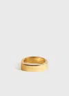 Totême Signature Ring Gold In Gold