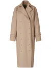 Totême Signature Trench Coat In Brown
