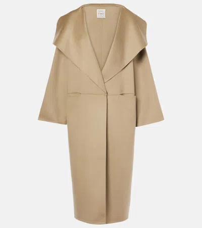 TOTÊME SIGNATURE WOOL AND CASHMERE COAT