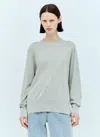 Totême Toteme Women Sik Cashmere Knit Sweater In Blue