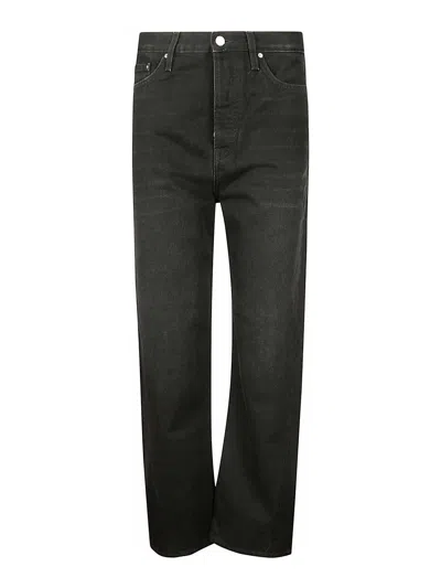 Totême Toteme Organic Denim Classic Cut Jeans In Black
