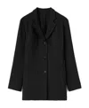 Totême Single-breasted Blazer In Black