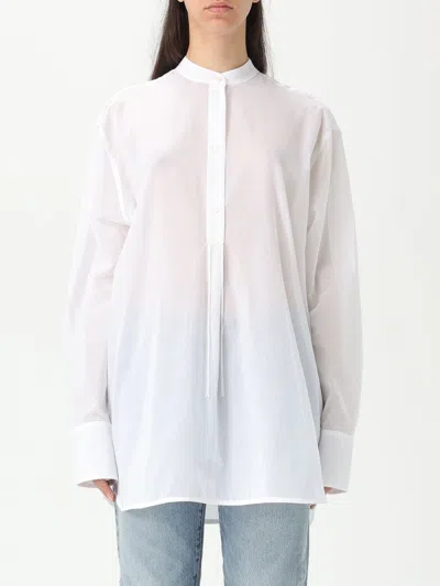 TOTÊME SHIRT TOTEME WOMAN COLOR WHITE,G89952001