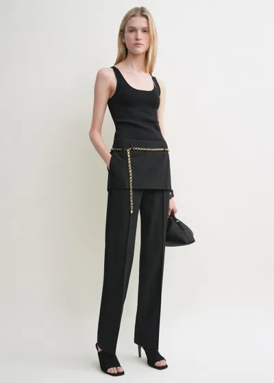 Totême Skirt Trousers Black