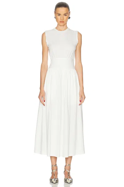 TOTÊME SLEEVELESS COTTON TEE DRESS
