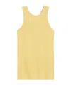 Totême Toteme Fluid Jersey Sleeveless Top In Nude