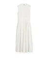 Totême Toteme Long Sleeveless Cotton Dress In Multi